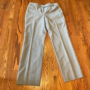 Talbots signature straight light gray dress pants size 12